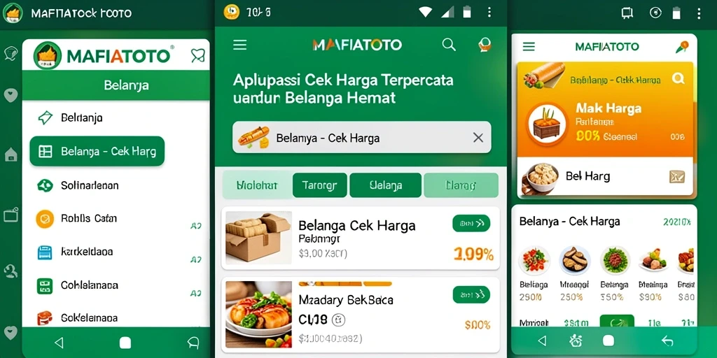 Antarmuka MAFIATOTO yang informatif dan mudah dipahami.